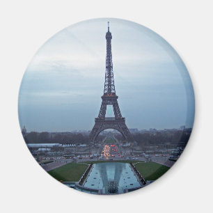 Amanecer de la torre Eiffel @ - imán