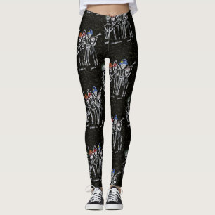 Amanecer de los muertos de alta compresión leggin