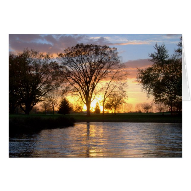 Amanecer de otoño #1 (Anverso (Horizontal))