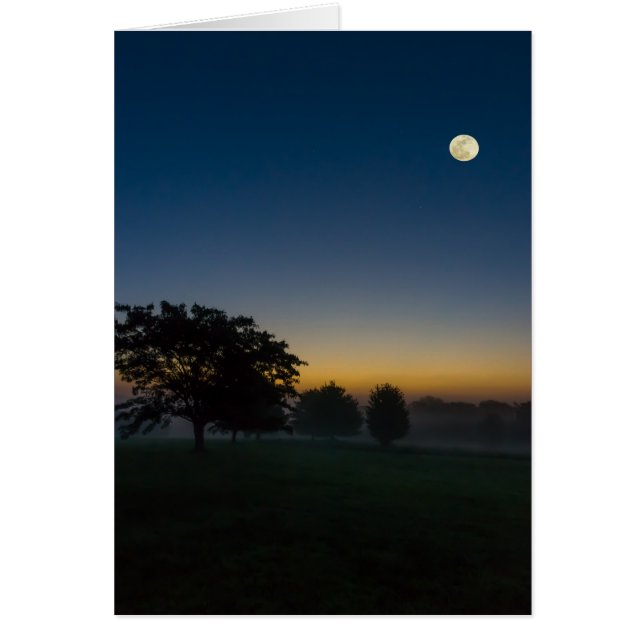 Amanecer De Verano Con Luna (Frente)