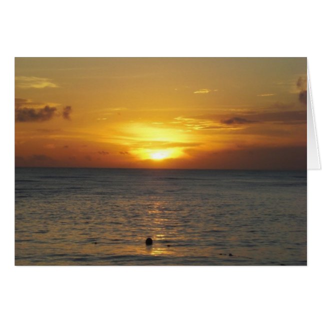 Amanecer del Caribe (Anverso (Horizontal))