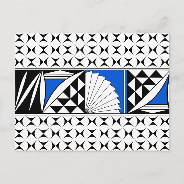 Amanecer del Suroeste en postal azul de vacaciones (Anverso)