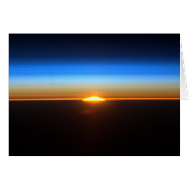 Amanecer Desde La Estación Espacial Internacional (Anverso (Horizontal))