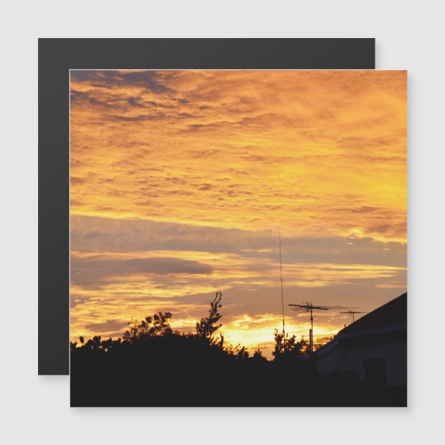 Amanecer dorado asombroso, (Anverso/Reverso)