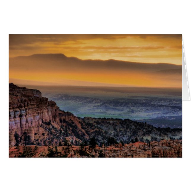 Amanecer en el Cañón Bryce (Anverso (Horizontal))