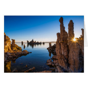 Amanecer en el lago Mono, California
