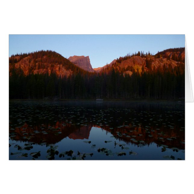 Amanecer en el lago Nymph I (Anverso (Horizontal))