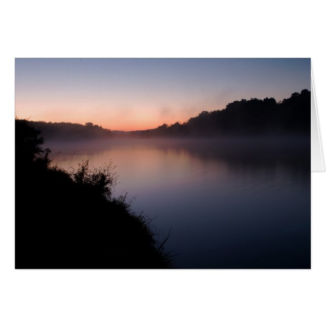 Amanecer en el lago Shenandoah (Anverso (Horizontal))