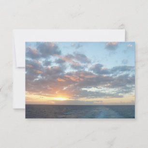 Amanecer en el mar I Pastel