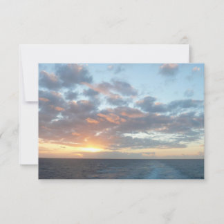 Amanecer en el mar I Pastel