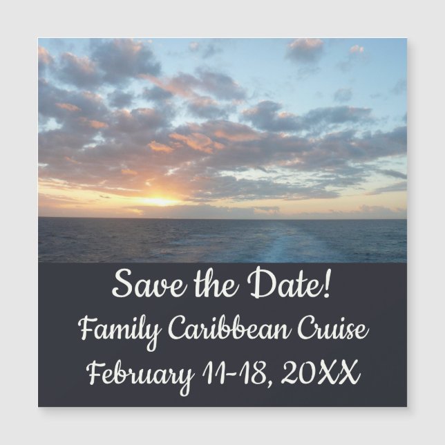 Amanecer en el mar I Pastel (Anverso)