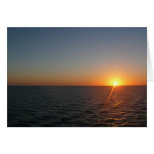 Amanecer en el Mar III Océano Atlántico