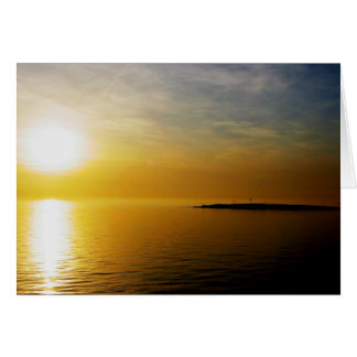 Amanecer en el mar Salino