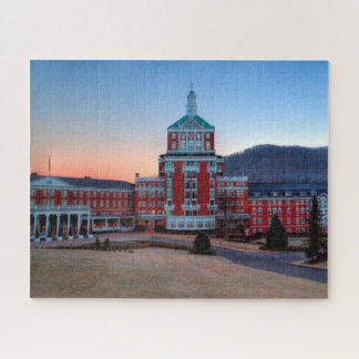 Amanecer en el rompecabezas del Omni Homestead Res