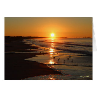 Amanecer en la playa de Horseneck