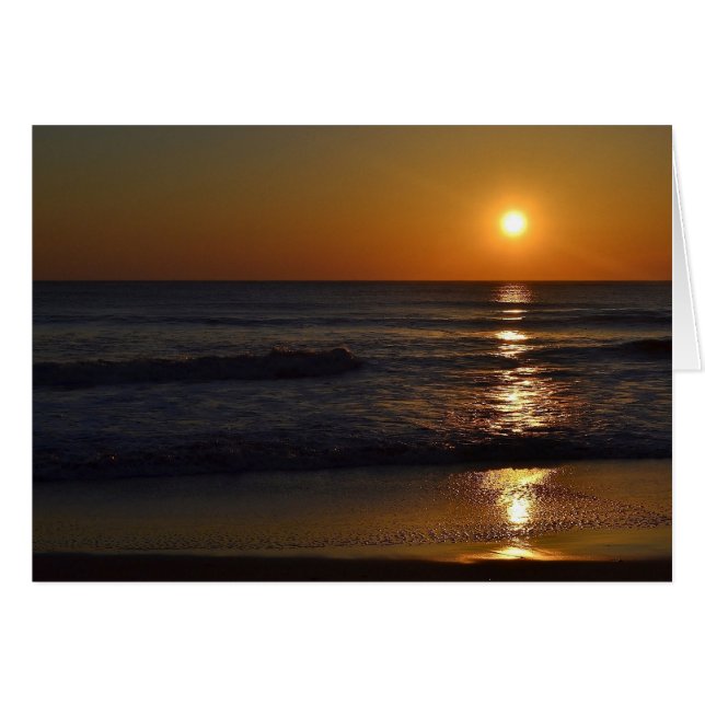 Amanecer en la playa de Shirley Taylor (Anverso (Horizontal))