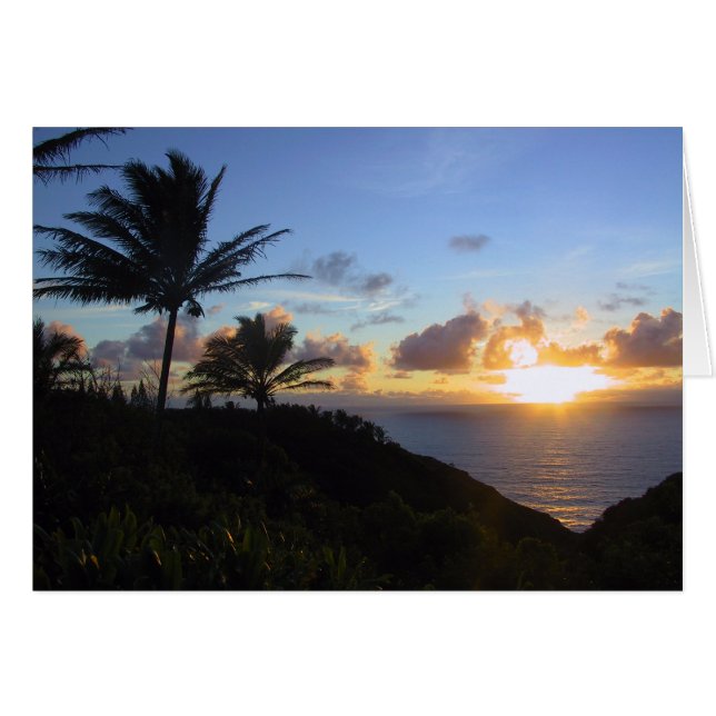 Amanecer en Maui (Anverso (Horizontal))