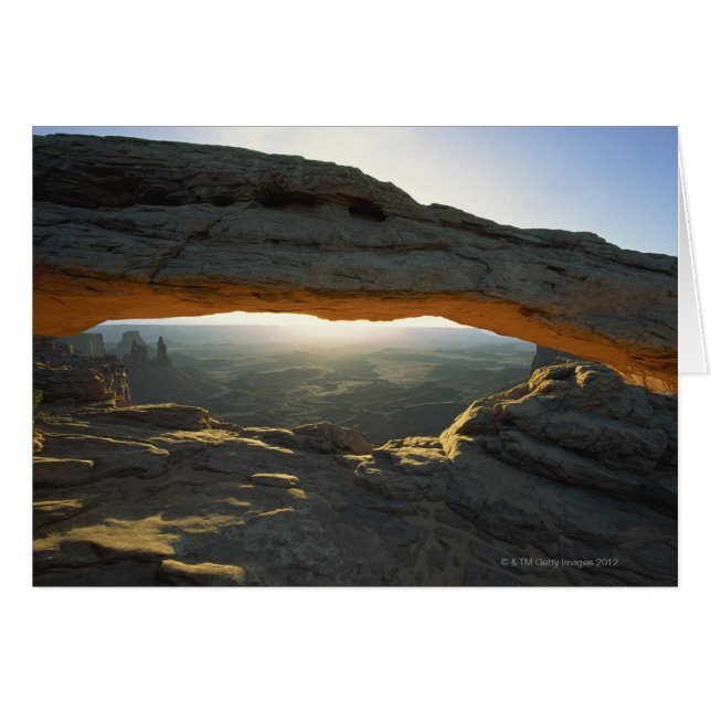 Amanecer en Mesa Arch (Anverso (Horizontal))