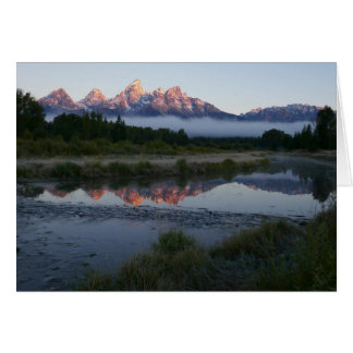 Amanecer en Schwabacker aterrizando en Grand Teton