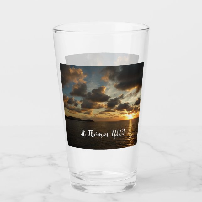 Amanecer en St. Thomas I Islas Vírgenes Estadounid (Anverso)