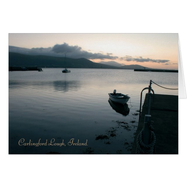 Amanecer irlandés: Carlingford Lough (Anverso (Horizontal))