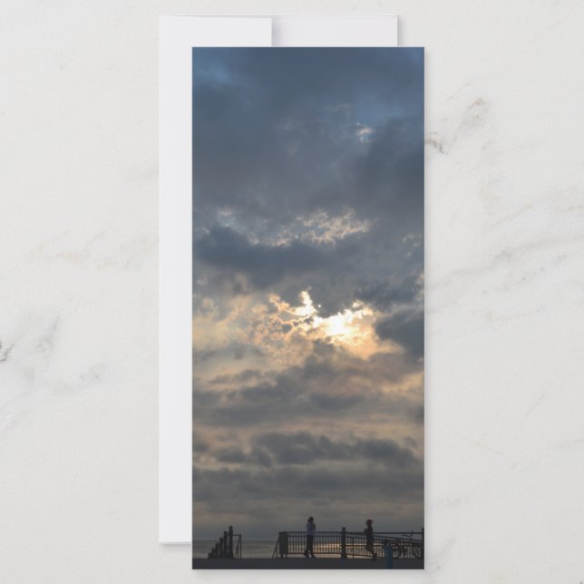 Amanecer nublado por Shirley Taylor (Anverso)