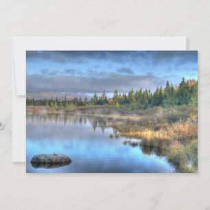 Amanecer otoñal en Moosehead Lake Maine