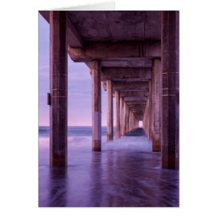 Amanecer Púrpura En El Muelle Scripps