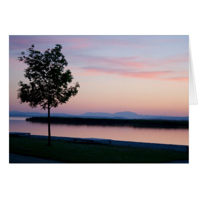 Amanecer rosa (Anverso (Horizontal))