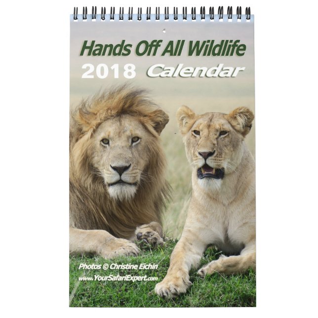 Amanecer sobre el calendario silvestre de Kenia (p (Tapa)