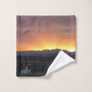 Amanecer sobre el paisaje de St. George Utah