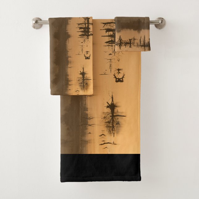 Amanecer sobre el pantano (In situ)