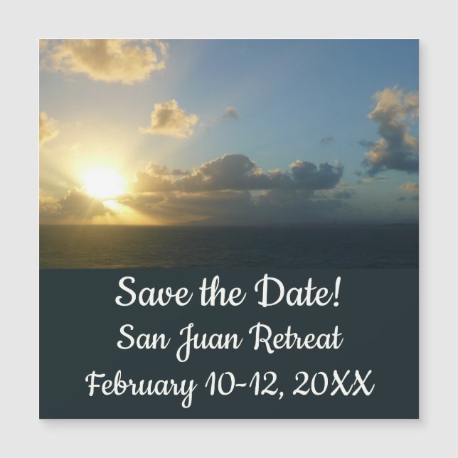 Amanecer sobre San Juan II Puerto Rico (Anverso)