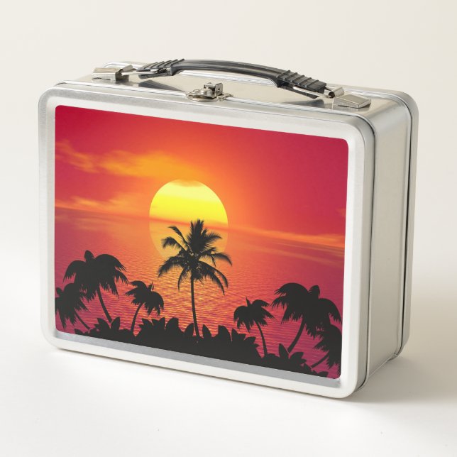 Amanecer tropical (Anverso)