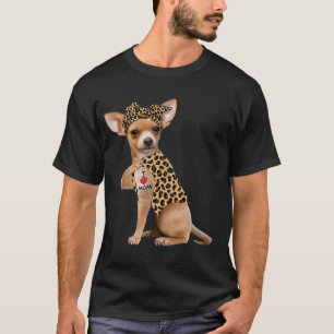 Amante de Chihuahua Me encanta la camiseta de la m