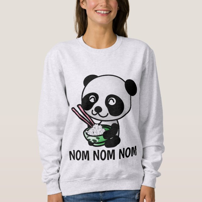 AMANTE DE COMIDA CHINA, Camisetas PANDA BEAR (Anverso)