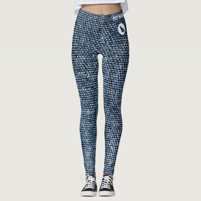 Amante de gatos moderna pantalones vaqueros azules (Anverso)