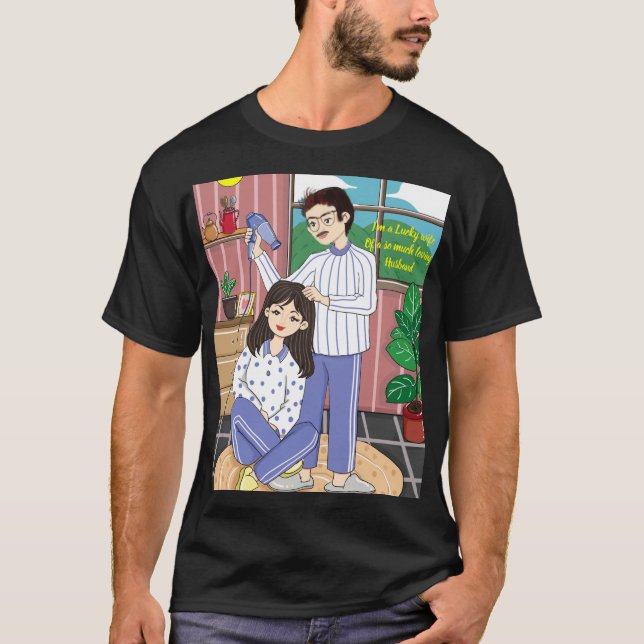 Amante de la cariñosa camiseta de marihuana (Anverso)