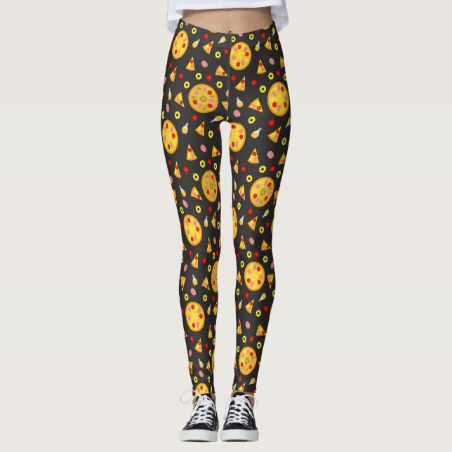 amante de la pizza 1 Leggings (Anverso)