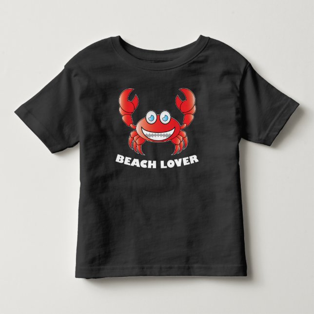 Amante de la playa - Camiseta de jersey fina para  (Anverso)