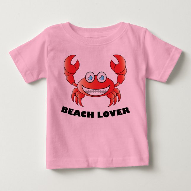Amante de la playa - camiseta de jersey suave para (Anverso)