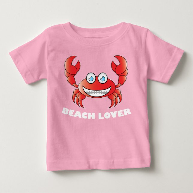 Amante de la playa - camiseta de jersey suave para (Anverso)