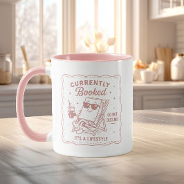 Amante de Libros Divertido Taza de Café Reservada