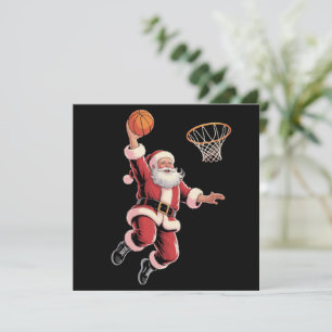 Amante de los deportes de baloncesto de Navidad Sa