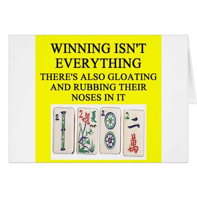 Amante de MAHJONG (Anverso (Horizontal))