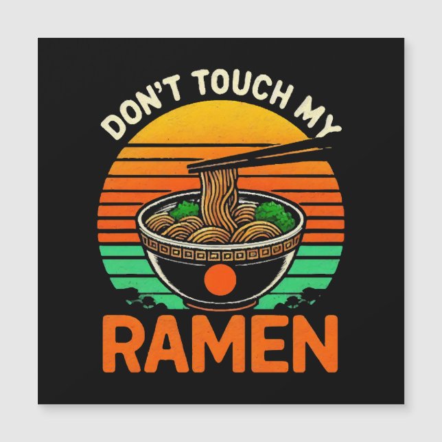 Amante de Ramen No Tocar (Anverso)