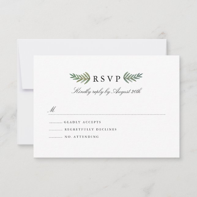Amante Dearly RSVP (Anverso)