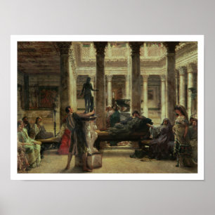Amante del arte romano de Alma-Tadema el , 1870