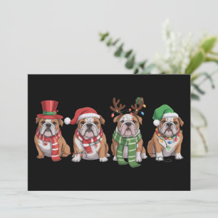 Amante del Bulldog Inglés Navidad Perro Mamá Regal