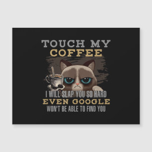 Amante del café divertido - Humor de gato